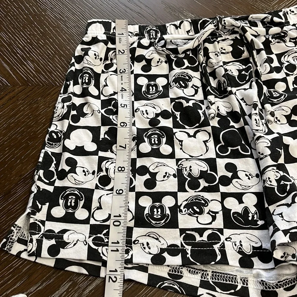 Disney PJ set tank top and checkered boxer shorts Size S - Picture 17 of 17